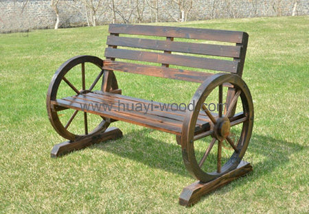 wagon wheel chair